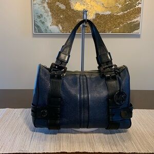 MK Leather Satchel